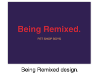 Being Remixed design.